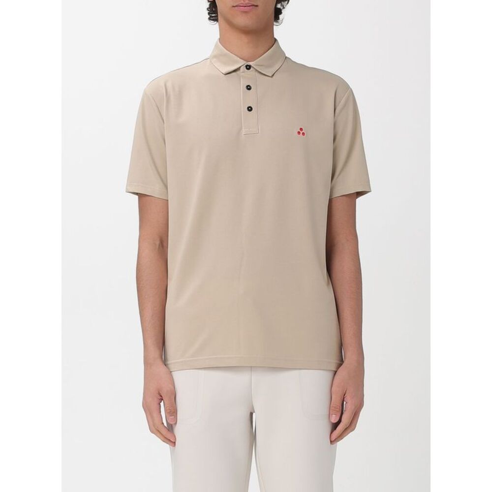 Peuterey Men Peuterey Cotton And Silk Blend Polo Shirt